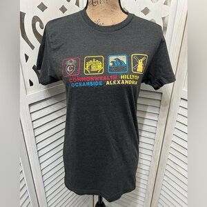 The Walking Dead Supply Drop Colorful Logos t-shirt